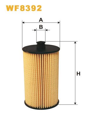 WIX FILTERS Polttoainesuodatin WF8392